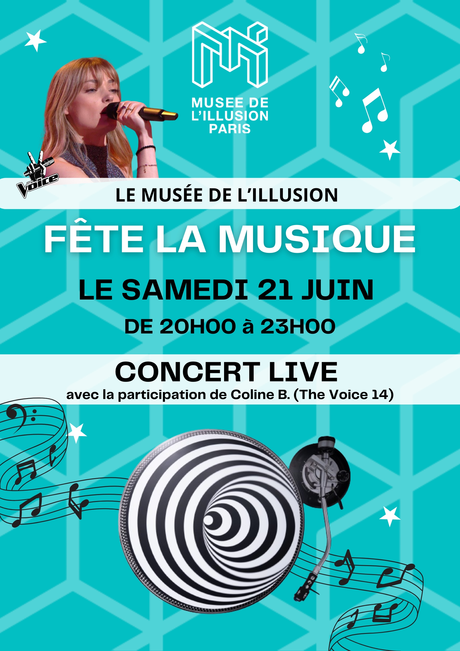 Fête de la Musique 2025 au Musée de l’Illusion Paris